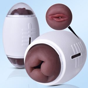 手动橄榄球训练器男用自慰飞机杯双头贯通倒模成人用品